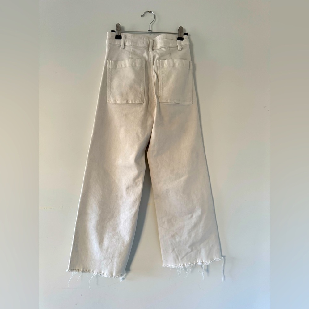 Zara white jeans